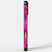 Heldere Roze Bloemen Hoesje-Mate Apple iPhone Case (Achterkant / Rechts)