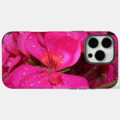 Heldere Roze Bloemen Hoesje-Mate Apple iPhone Case (Achterkant (horizontaal))