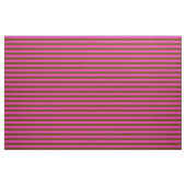 Heldere roze, coco bruine stipe, strepen stof (Yard (91,4 cm))