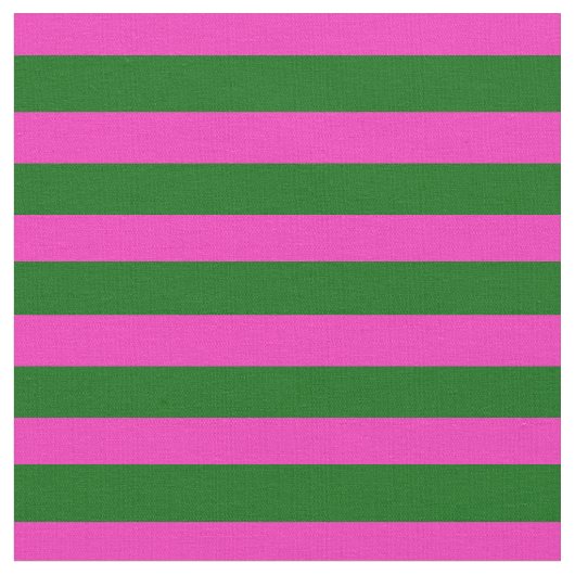 Heldere roze, eilandgroene stipe, strepen stof (Close Up)
