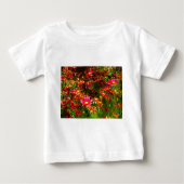 Heldere roze en gele Daisy Wilde bloemen (Voorkant)