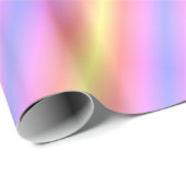 Heldere roze, gele & Paarse strepen Cadeaupapier (Rol Hoek)