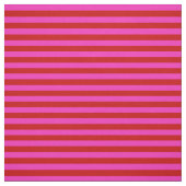 Heldere roze, heldere rode stipe, strepen stof (Swatch)