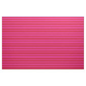 Heldere roze, heldere rode stipe, strepen stof (Fat Quarter)