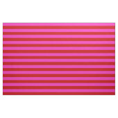 Heldere roze, heldere rode stipe, strepen stof (Fat Quarter)