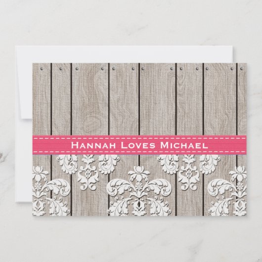 Heldere Roze Hydrangea Mason Jar Vrijgezellenfeest Kaart (Achterkant)