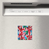 Heldere roze kunstmagneten voor daglicht magneet (Insitu (Vaatwasser))