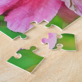 Heldere Roze Lelie Bloemen Tropische Kunst Puzzel Legpuzzel (Zijkant)