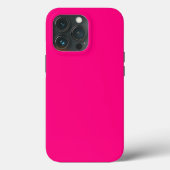 Heldere roze roze hexcode FF007F Case-Mate iPhone Case (Achterkant)