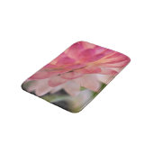 Heldere roze strobloem badmat (Gekanteld)