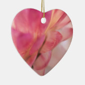 Heldere roze strobloem keramisch ornament (Rechts)