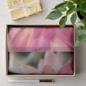 Heldere roze strobloem tissuepapier (Geschenk)