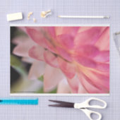 Heldere roze strobloem tissuepapier (Craft)