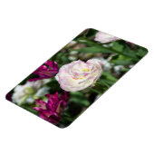 Heldere roze tulpen op een zonnige dag magneet (Linkerzijde)