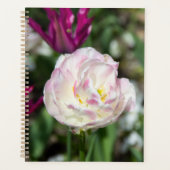 Heldere roze tulpen op een zonnige dag planner (Voorkant)