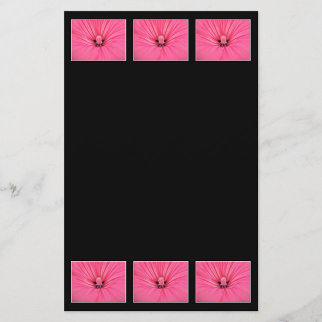 Heldere roze ventilator. (Voorkant)