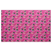 Heldere roze wasmiddelen stof (Fat Quarter)