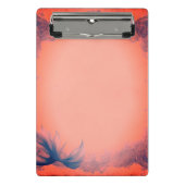 Heldere Roze Zeemeermin Mini Klembord (Voorkant)