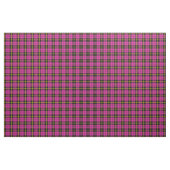 Heldere roze zwarte gele streepplaid print2 stof (Fat Quarter)