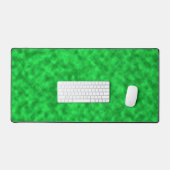Heldere schaduwen van groen Abstract kunstpatroon Bureaumat (Keyboard & Muis)