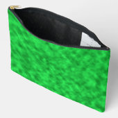 Heldere schaduwen van groen Abstract kunstpatroon Etui (Open)