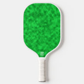 Heldere schaduwen van groene Creëer wolken Abstrac Pickleball Paddle (Voorkant)