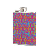 Heldere stalen heupfles (Links)