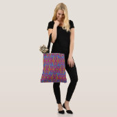Heldere stalen tote bag (Op model)