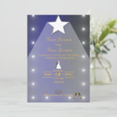 Heldere ster kaart (Staand voorkant)