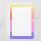 Heldere ster van David Bat Mitswa Dank u Bedankkaart (Achterkant)