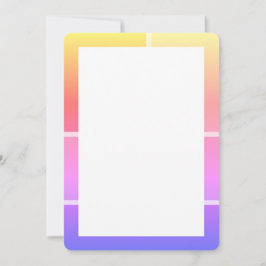 Heldere ster van David Bat Mitswa Dank u Bedankkaart (Achterkant)