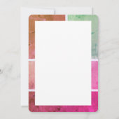 Heldere ster van David Bat Mitswa Dank u Bedankkaart (Achterkant)