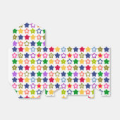 Heldere sterren bedankdoosjes (Uitgevouwen)