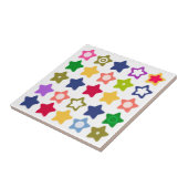 Heldere sterren tegeltje (Zijkant)