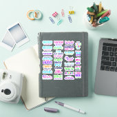 Heldere Stickers voor kleine bedrijven (iPad Cover)