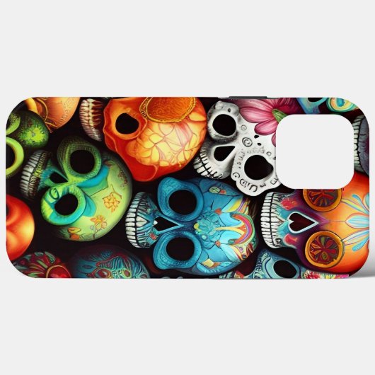 Heldere suikerschillen Case-Mate iPhone case (Achterkant (horizontaal))