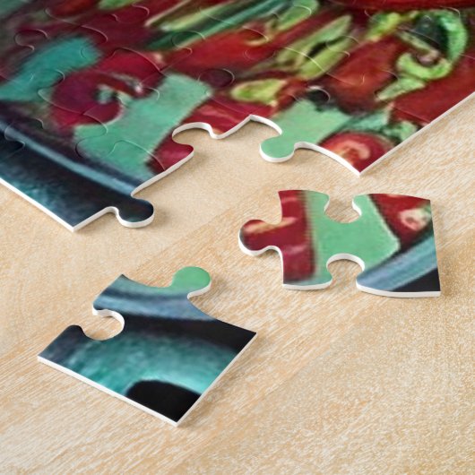 Heldere suikerschillen legpuzzel (Zijkant)