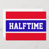 Heldere tekst voor heldere blauwe rode poorten HAL (Voorkant / Achterkant)