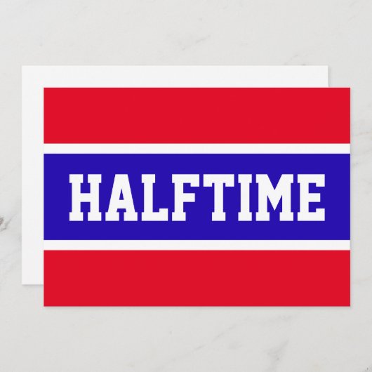 Heldere tekst voor heldere blauwe rode poorten HAL (Voorkant / Achterkant)