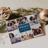 Heldere tinten | Holiday Foto Collage Kaart