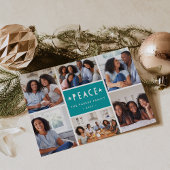 Heldere tinten | Holiday Foto Collage Kaart