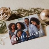 Heldere tinten | Holiday Foto Collage Kaart