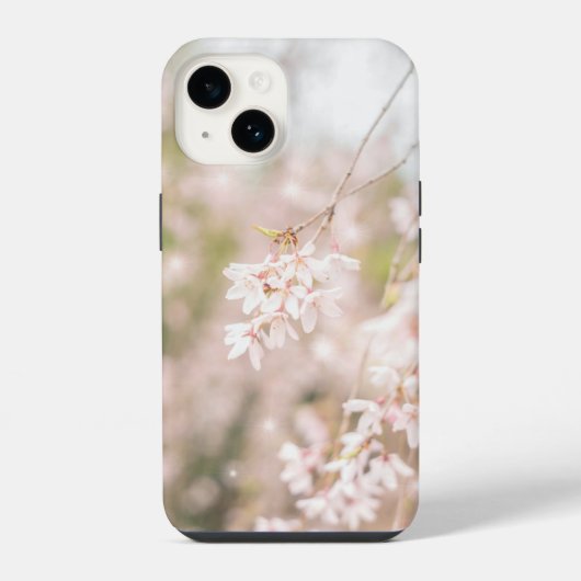 Heldere Tranende Kersenglans iPhone Hoesje (Achterkant)