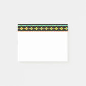 Heldere tribale vormgeving post-it® notes (Voorkant)