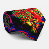 Heldere, trillende, knusachtige neonSokken Stropdas (Opgerold)