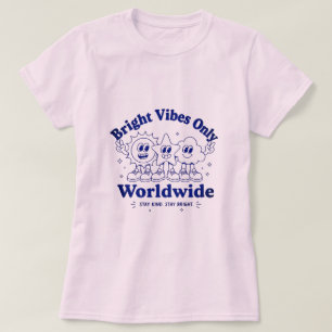 Heldere Trillingen Alleen Knuffel Positieve Cartoo T-shirt