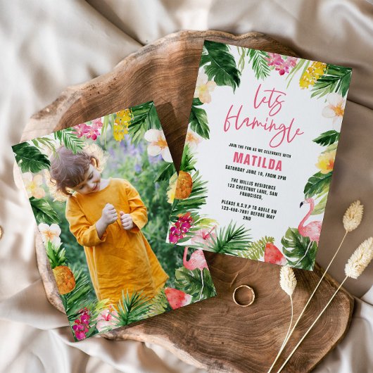 Heldere tropische foto's zijn bijna jarig