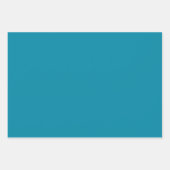 Heldere True Oranje effen kleur Inpakpapier Vel (Voorkant 3)