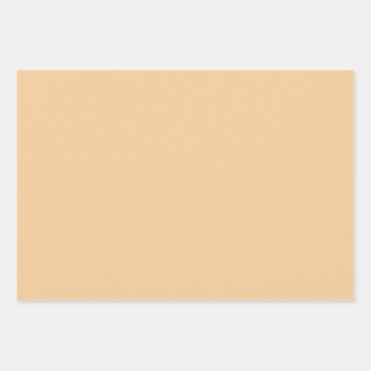 Heldere True Oranje effen kleur Inpakpapier Vel (Voorkant 2)