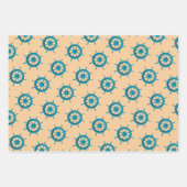 Heldere True Oranje effen kleur Inpakpapier Vel (Voorkant)